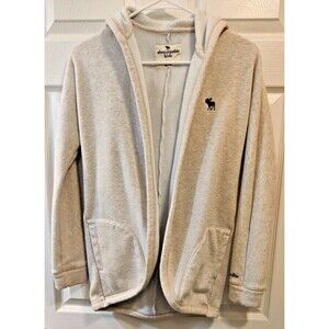 Abercrombie Kids Girls Fleece Non-zip Hoodie Size 13/14 Cardigan